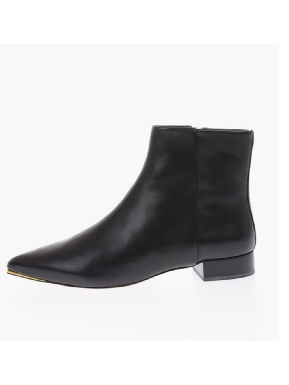 Tory Burch Leather Pointed Toe Lila Ankle Boots - Picture 2 of 11